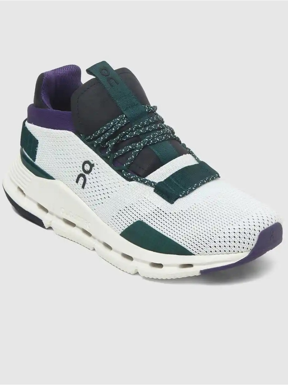 Nova Shoes On Cloud Running Cloudnova Violet White Athletic Shoe Sneakers Size 7